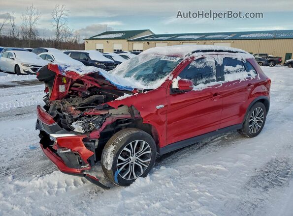 JA4AP4AW0HZ036654 2017 MITSUBISHI OUTLANDER Красный Передняя левая четверть