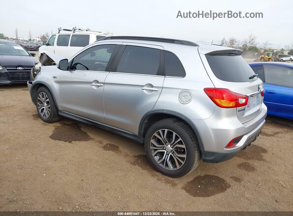 JA4AP4AW2JU025304 2018 MITSUBISHI OUTLANDER SPORT Silver Задня ліва чверть