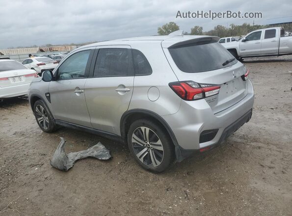 JA4APUAU0MU006849 2021 MITSUBISHI OUTLANDER Silver Հետևի ձախ