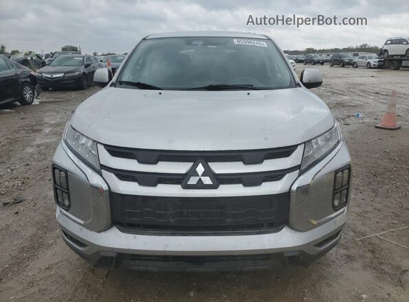 JA4APUAU0MU006849 2021 MITSUBISHI OUTLANDER Silver Դիմացի տեսք