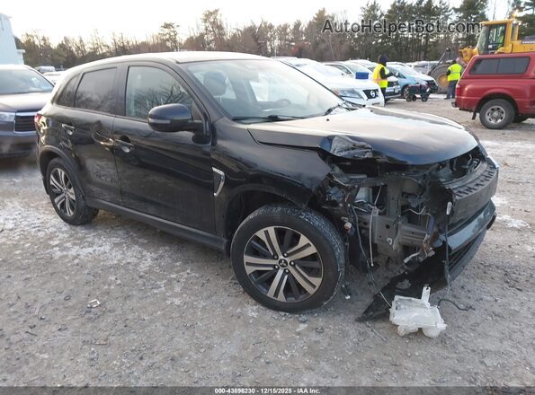 JA4AR3AU7LU030181 2020 MITSUBISHI OUTLANDER SPORT Черный Передняя правая четверть