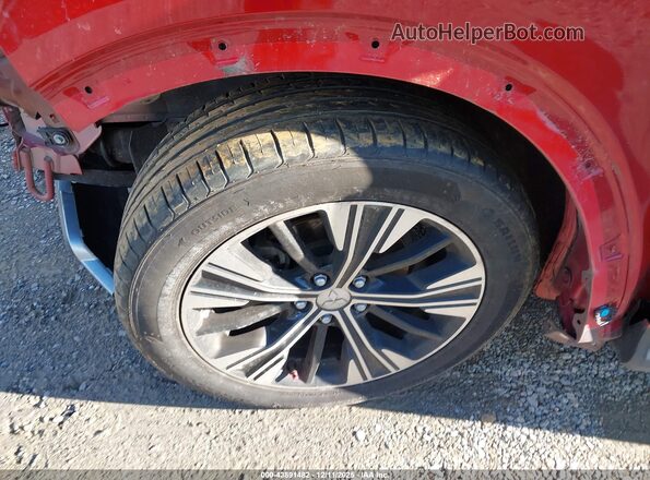 JA4ASWAA4NZ004641 2022 MITSUBISHI ECLIPSE CROSS Red Widok zestawu wskaźników