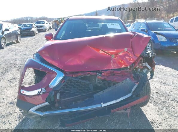 JA4ASWAA4NZ004641 2022 MITSUBISHI ECLIPSE CROSS Red Widok wnętrza z tyłu