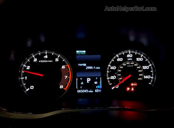 JA4AT3AA6LZ024480 2020 MITSUBISHI ECLIPSE Gray Instrument cluster view