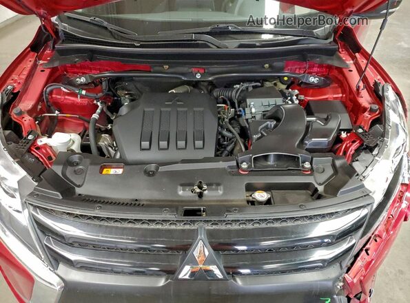 JA4AT4AA0LZ018325 2020 MITSUBISHI ECLIPSE Красный Вид подкапотного пространства