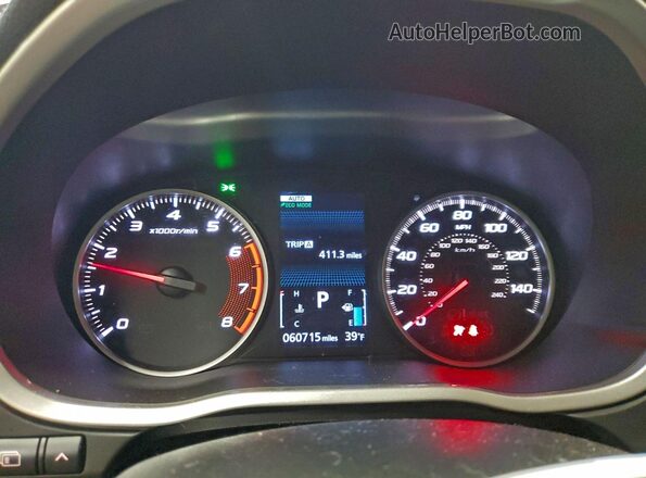 JA4AT4AA0LZ018325 2020 MITSUBISHI ECLIPSE Красный Вид щитка приборов