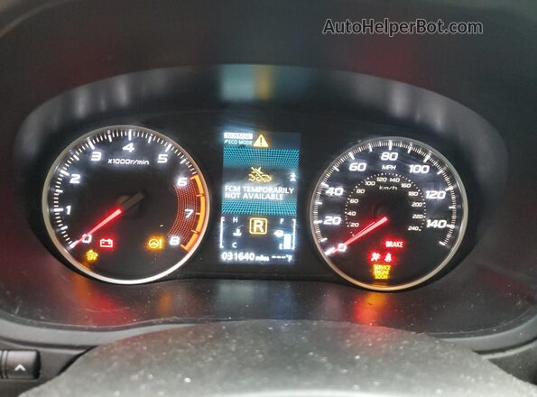 JA4ATVAA7PZ005793 2023 MITSUBISHI ECLIPSE Серебряный Вид щитка приборов