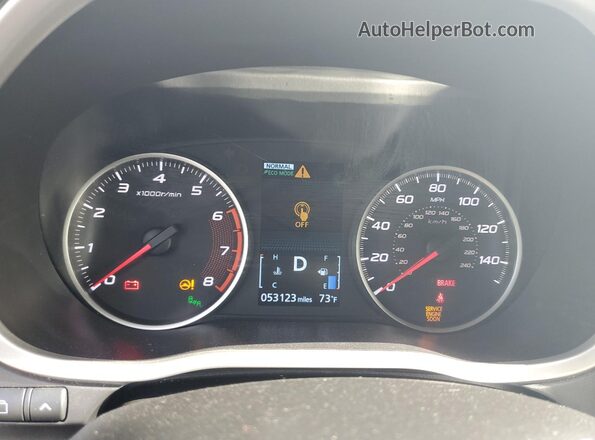 JA4ATWAA2PZ002998 2023 MITSUBISHI ECLIPSE Серебряный Вид щитка приборов