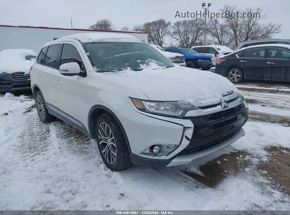 JA4AZ3A3XGZ005453 2016 MITSUBISHI OUTLANDER Белый Передняя правая четверть