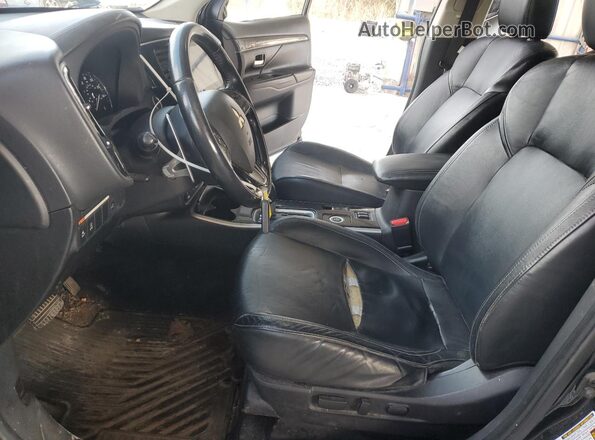 JA4JZ4AX5LZ009221 2020 MITSUBISHI OUTLANDER Черный Вид салона спереди