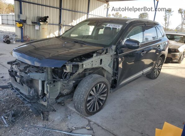 JA4JZ4AX5LZ009221 2020 MITSUBISHI OUTLANDER Черный Передняя левая четверть