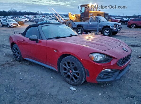 JC1NFAEK7H0118933 2017 FIAT 124 Red Przód prawy