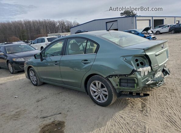 JF1GJAB6XGH017151 2016 SUBARU IMPREZA Зеленый Задняя левая четверть