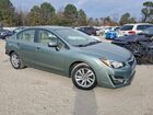 2016 Subaru Impreza Premium Зеленый vin: JF1GJAB6XGH017151