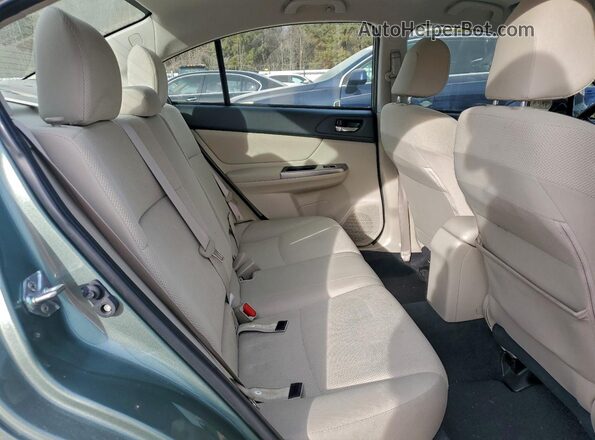 JF1GJAB6XGH017151 2016 SUBARU IMPREZA Зеленый Вид задних сидений
