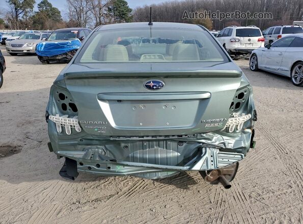 JF1GJAB6XGH017151 2016 SUBARU IMPREZA Зеленый Вид сзади