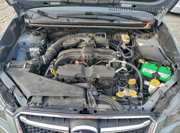 JF1GJAB6XGH017151 2016 SUBARU IMPREZA Зеленый Вид задней части салона