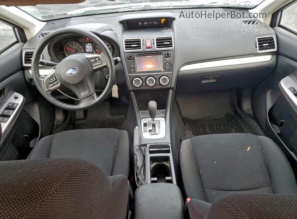 JF1GPAA68G8214433 2016 SUBARU IMPREZA Серебряный Вид панели приборов