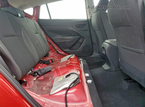 JF1GUABC2S8296973 2025 SUBARU IMPREZA Red Widok tylnych siedzeń