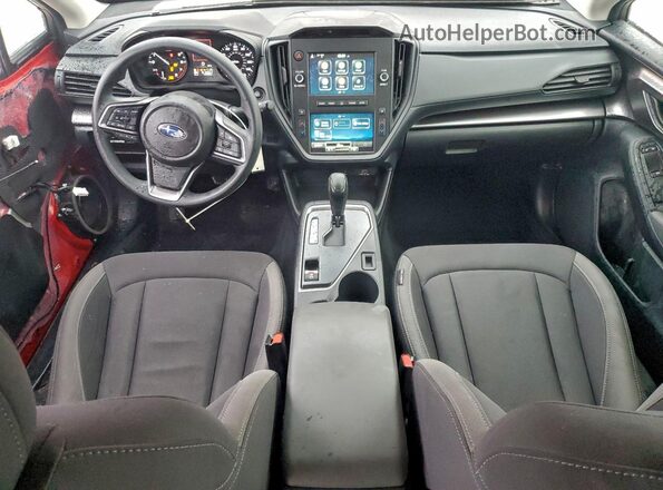 JF1GUABC2S8296973 2025 SUBARU IMPREZA Red Widok deski rozdzielczej