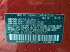 2025 Subaru Impreza Red vin: JF1GUABC2S8296973