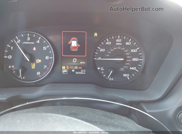 JF1GUABC8S8284746 2025 SUBARU IMPREZA Белый Вид задних сидений