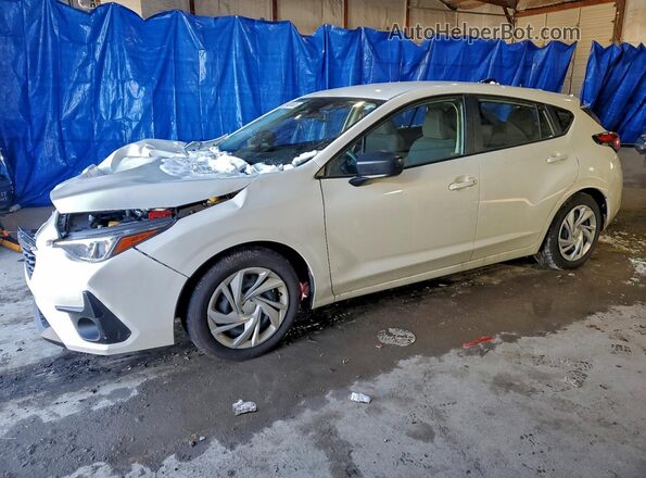 JF1GUABC8S8291891 2025 SUBARU IMPREZA White Передня ліва чверть