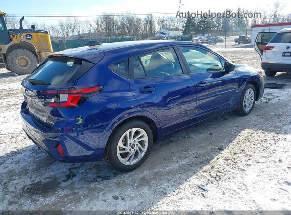 JF1GUABCXS8235242 2025 SUBARU IMPREZA Blue უკანა მარჯვენა