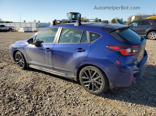 JF1GUHJCXR8302989 2024 SUBARU IMPREZA Blue Задня ліва чверть