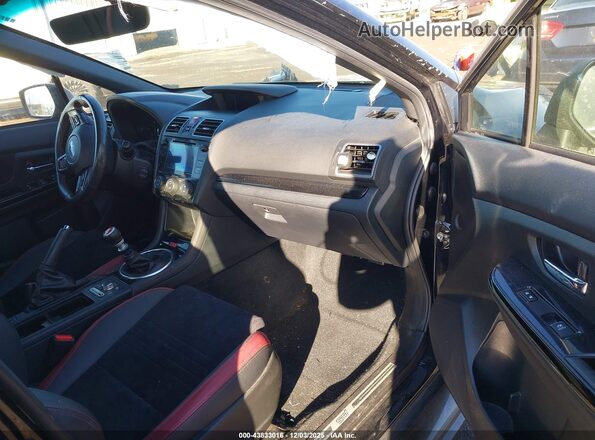JF1VA2M67J9838994 2018 SUBARU WRX STI Черный Вид салона спереди