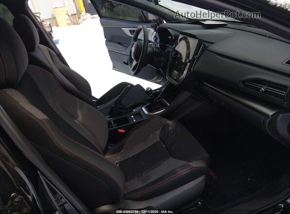 JF1VBAB62R9816276 2024 SUBARU WRX Черный Вид салона спереди