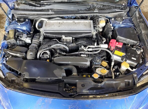 JF1VBAF66P9814618 2023 SUBARU WRX Синий Вид задней части салона