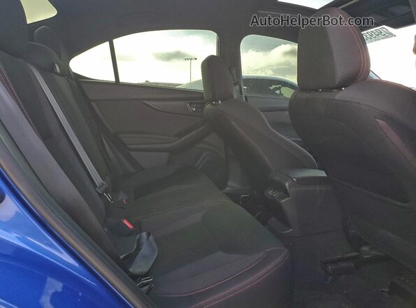 JF1VBAF68N9002203 2022 SUBARU WRX Синий Вид задних сидений