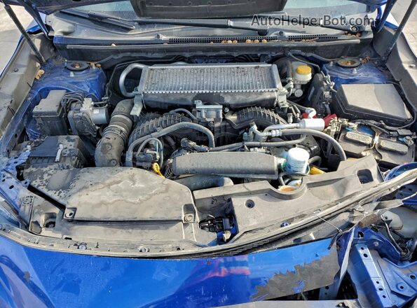 JF1VBAF68N9002203 2022 SUBARU WRX Синий Вид задней части салона
