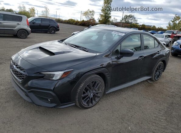 JF1VBAF68P9819173 2023 SUBARU WRX Черный Передняя левая четверть