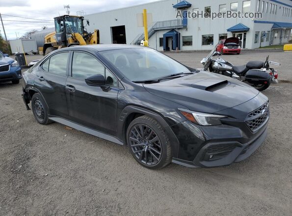 JF1VBAF68P9819173 2023 SUBARU WRX Черный Передняя правая четверть