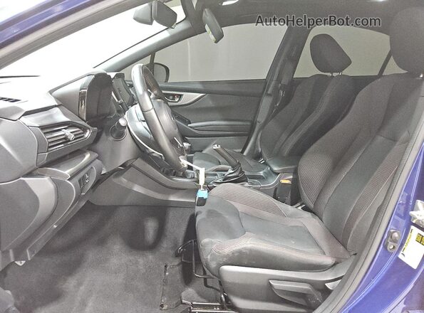 JF1VBAF69N9008382 2022 SUBARU WRX Синий Вид салона спереди
