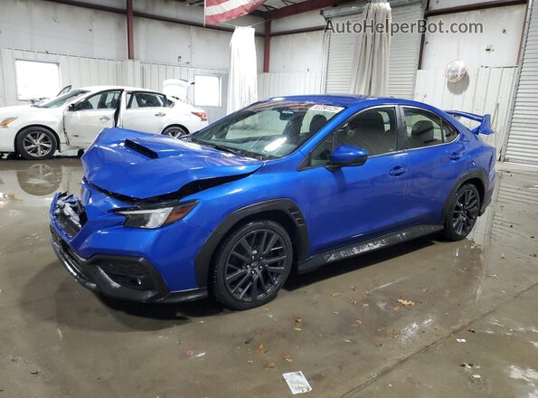 JF1VBAH65P8804245 2023 SUBARU WRX Синий Передняя левая четверть