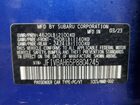 2023 Subaru Wrx Premium Синий vin: JF1VBAH65P8804245