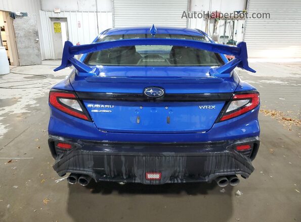JF1VBAH65P8804245 2023 SUBARU WRX Синий Вид сзади