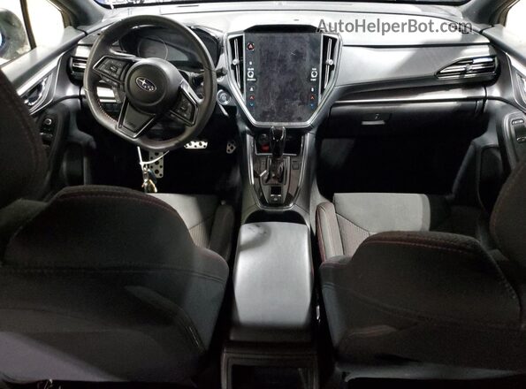 JF1VBAH65P8804245 2023 SUBARU WRX Синий Вид панели приборов