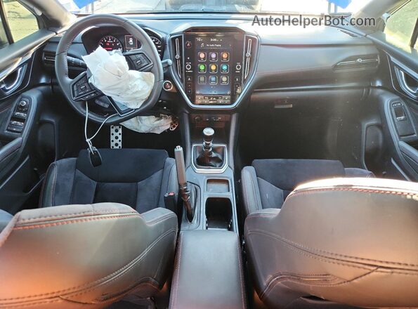 JF1VBAL64P9816419 2023 SUBARU WRX Синий Вид панели приборов