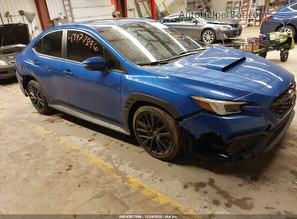 JF1VBAN68S8804611 2025 SUBARU WRX Blue Delantero derecho