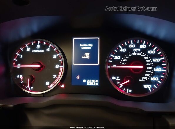 JF1VBAN68S8804611 2025 SUBARU WRX Blue Vista de los asientos traseros