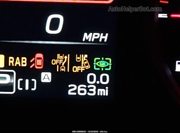 JF1VBAN68S8806777 2025 SUBARU WRX Черный Вид салона спереди