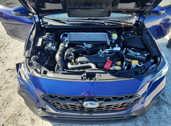 JF1VBAN69S8805198 2025 SUBARU WRX Синий Вид задней части салона