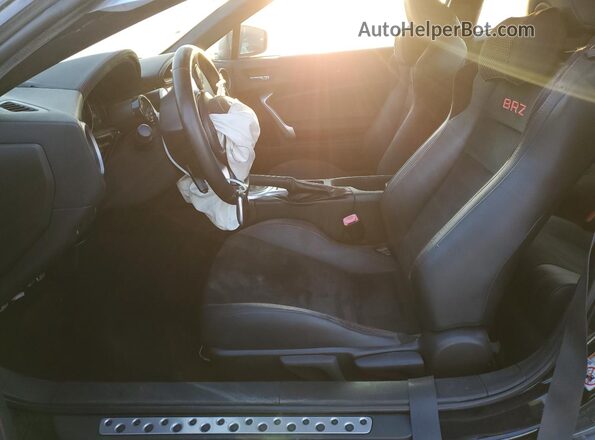 JF1ZCAC11H9605098 2017 SUBARU BRZ Черный Вид салона спереди