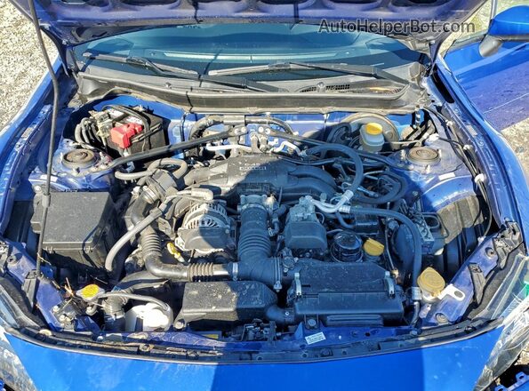 JF1ZCAC15K8600659 2019 SUBARU BRZ Blue Widok wnętrza z tyłu