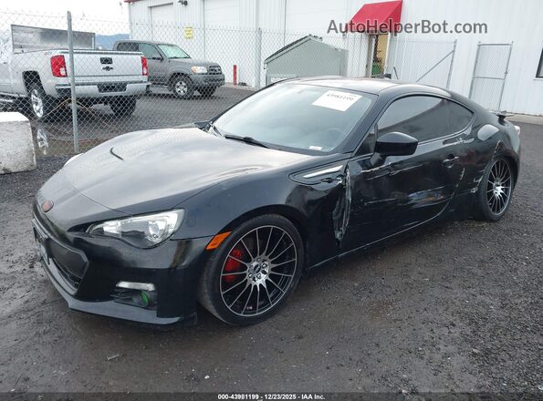 JF1ZCAC17G9601586 2016 SUBARU BRZ Black Przód lewy