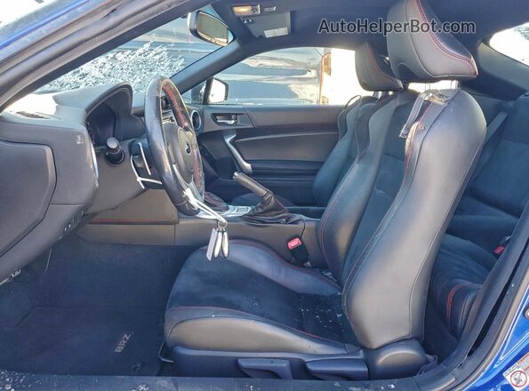 JF1ZCAC18G8603532 2016 SUBARU BRZ Blue Вид салону спереду